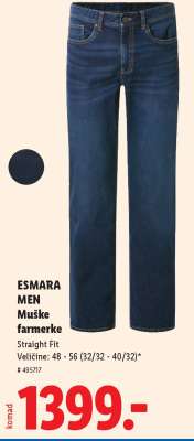 esmara MEN Muške farmerke