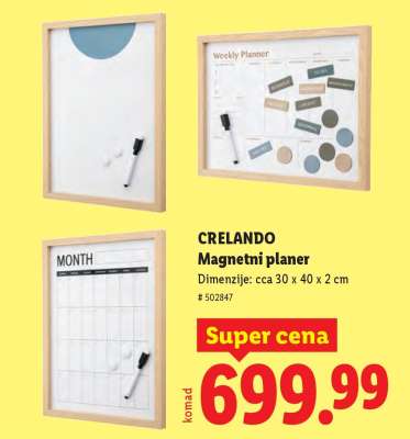 CRELANDO Magnetni planer