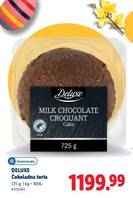 DELUXE Čokoladna torta