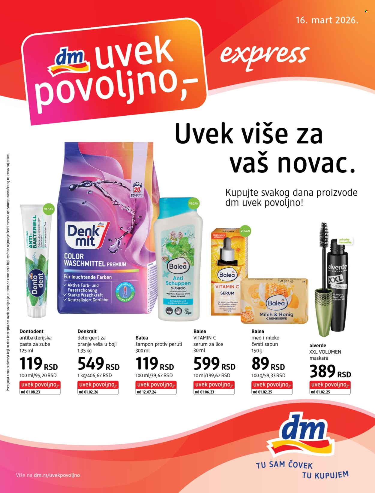 dm drogerie katalog. Stranica 1