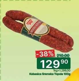 Kobasica sremska Topola 100g