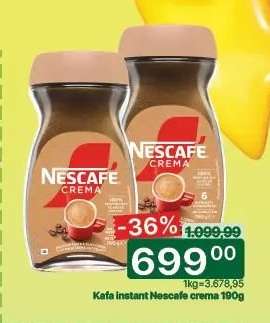 Kafa Instant Nescafe Crema 190g