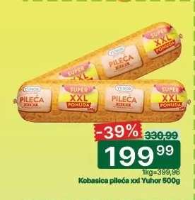 Kobasica pileća xxl Yuhor 500g