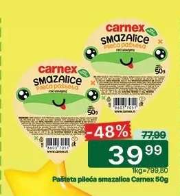 Pašteta pileća smazalica Carnex 50g