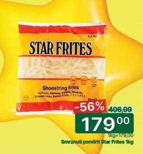 Smrznuti pomfrit Star Frites 1kg