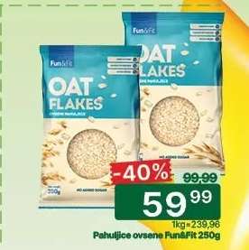 Pahuljice ovsene Fun&Fit 250g