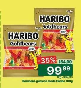 Bombone gumene meda Haribo 100g
