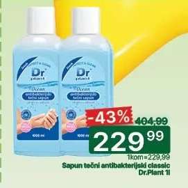 Sapun tečni antibakterijski classic Dr.Plant 1l