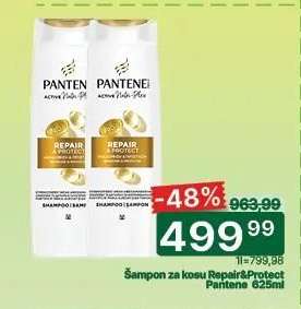 Šampon za kosu Repair&Protect Pantene 625ml
