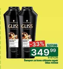 Šampon za kosu ultimate repair Gliss 400ml