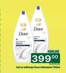 Gel za tuširanje Dove hidratante 700ml