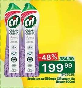 Sredstvo za čišćenje Cif cream lila flower 500ml