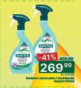 Sredstvo univerzalno i dezinfekcija Sanytol 500ml
