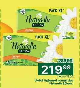 Ulošci higijenski normal duo Naturella 20kom.