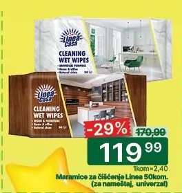 Maramice za čišćenje Linea 50kom.