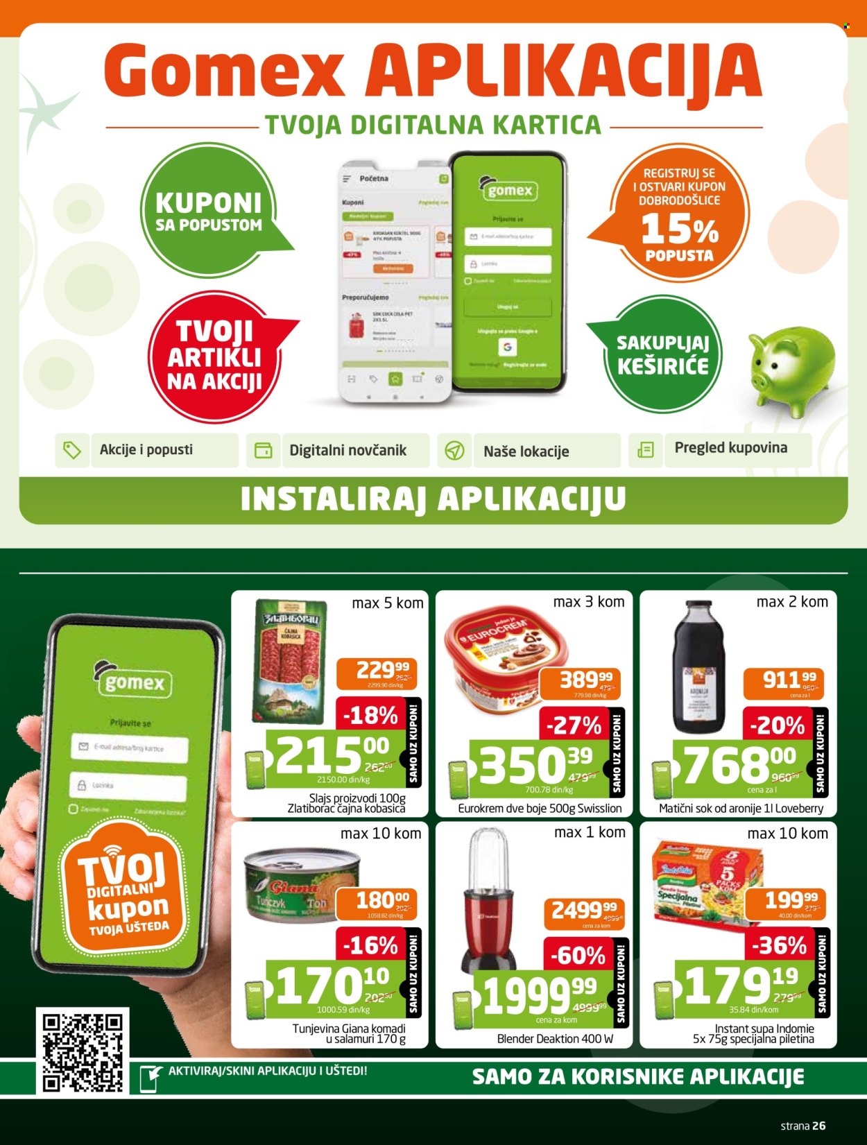 Gomex katalog - 18.03.2026 - 31.03.2026. Stranica 26