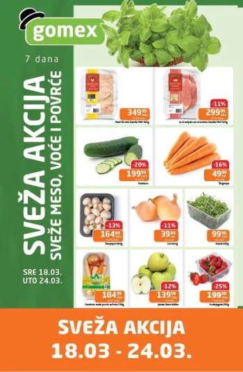 Gomex katalog - 18.03.2026 - 24.03.2026.