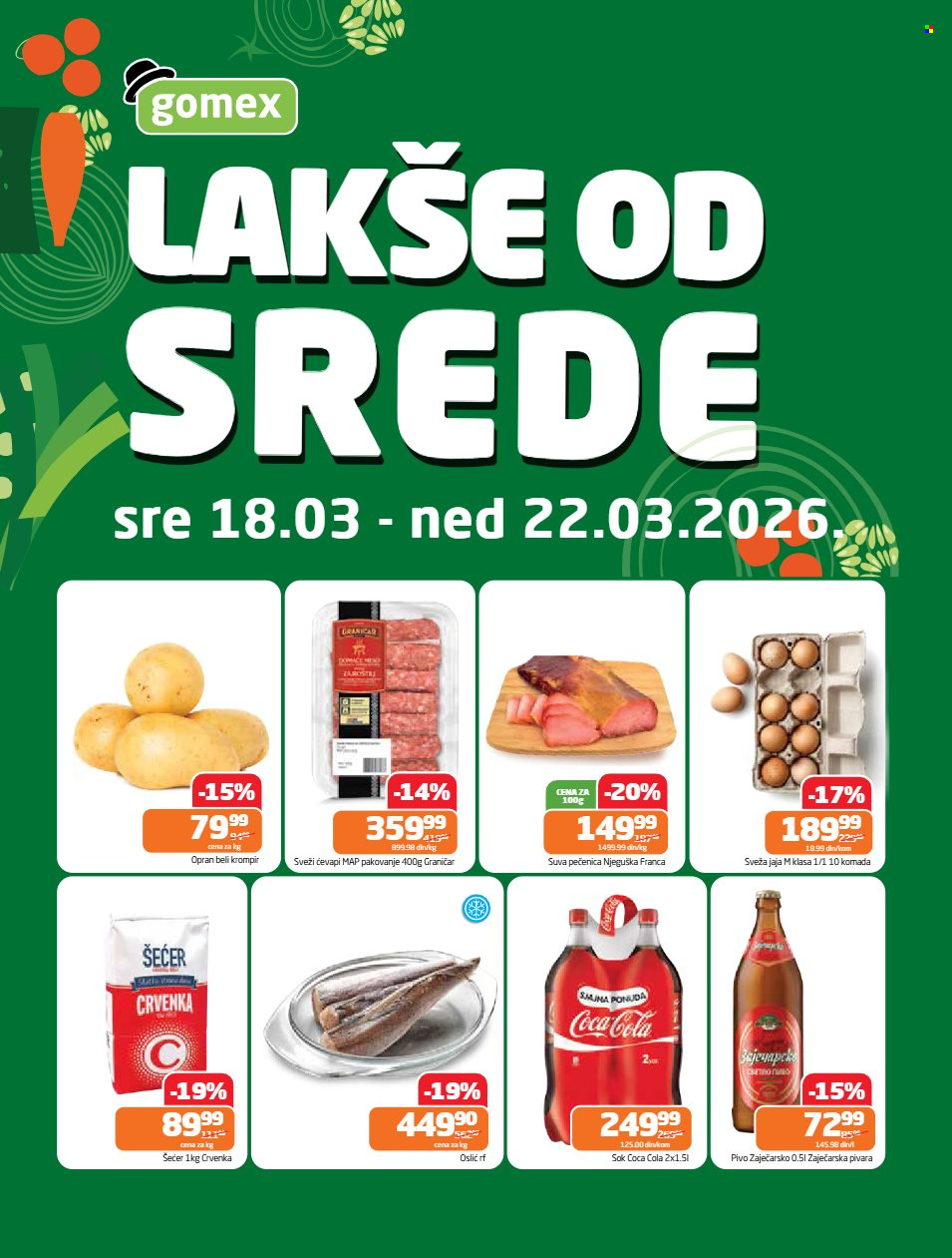 Gomex katalog - 18.03.2026 - 22.03.2026. Stranica 1