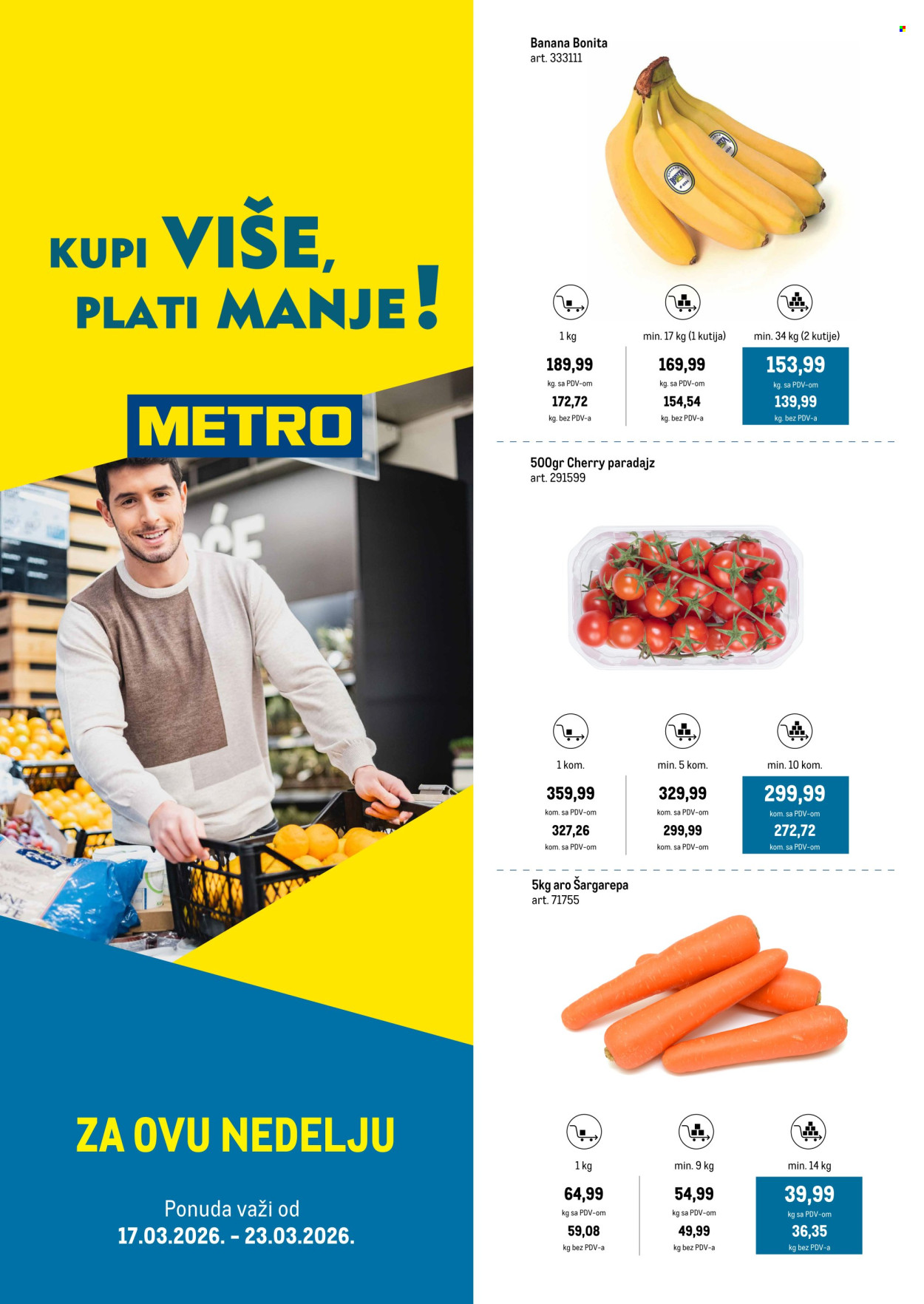 Metro katalog - 17.03.2026 - 23.03.2026. Stranica 1