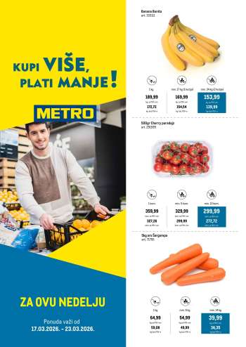 Metro katalog - 17.03.2026 - 23.03.2026.