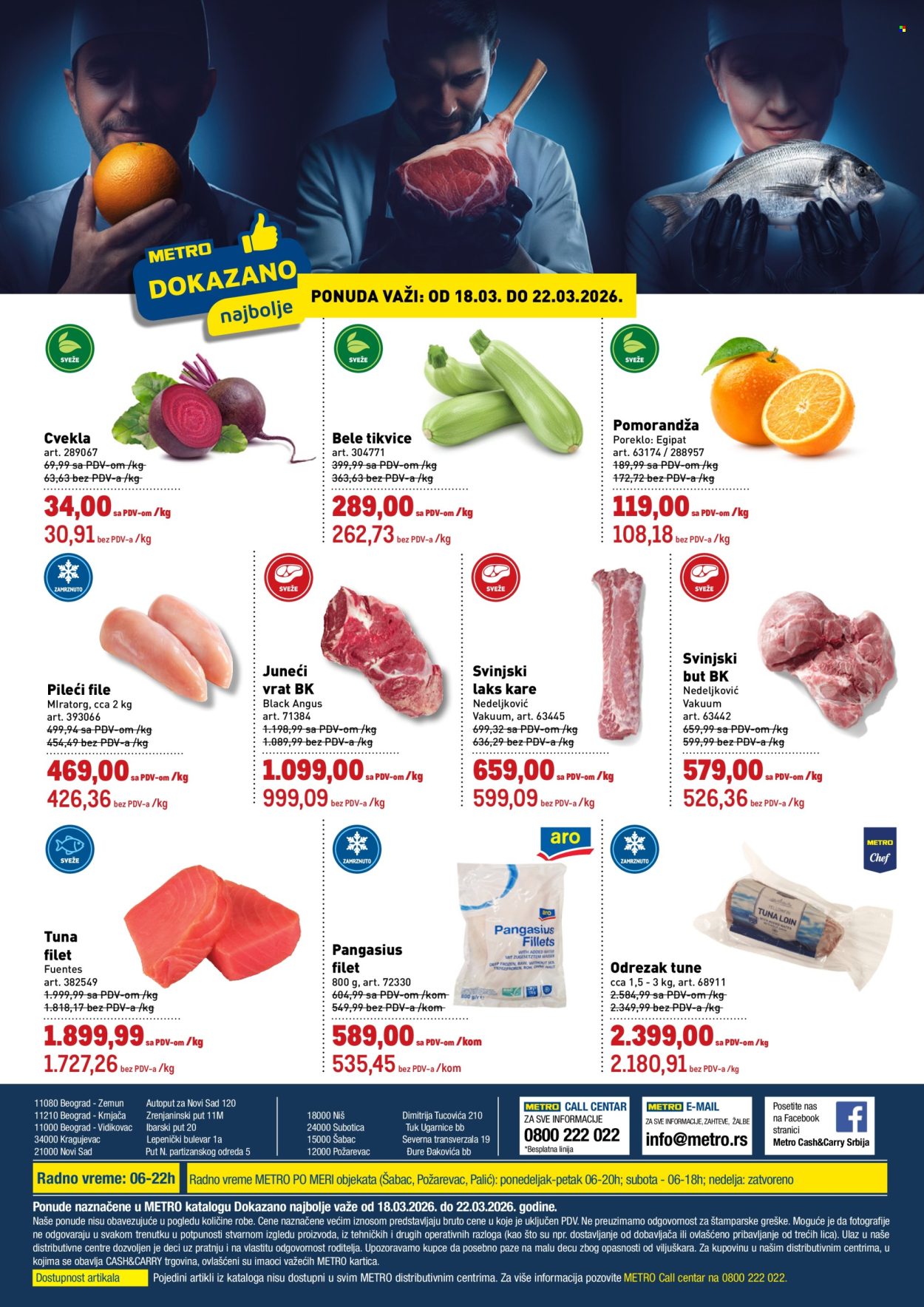 Metro katalog - 18.03.2026 - 22.03.2026. Stranica 1