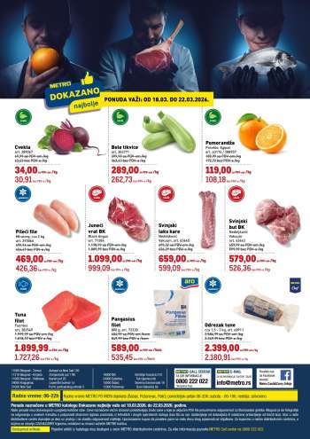 Metro katalog - 18.03.2026 - 22.03.2026.