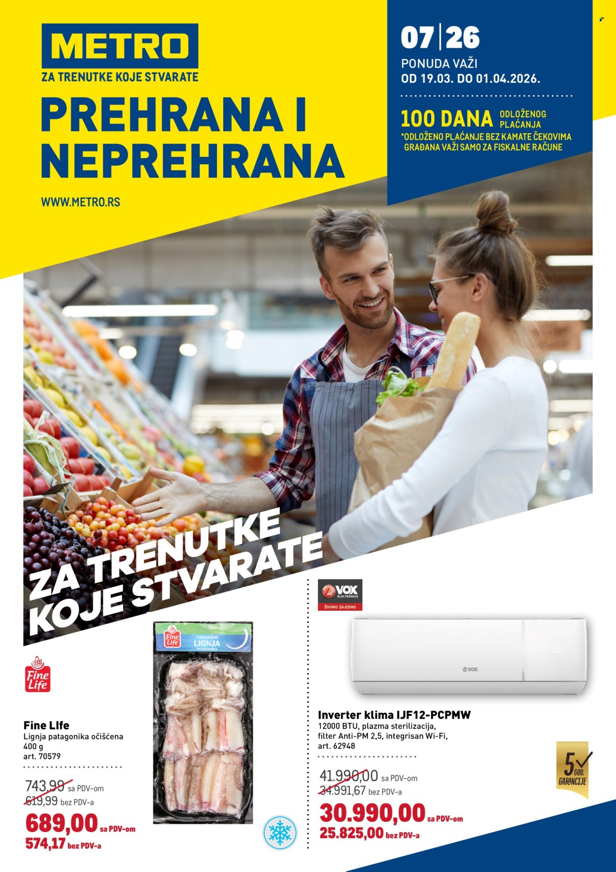 Metro katalog - 19.03.2026 - 01.04.2026. Stranica 1