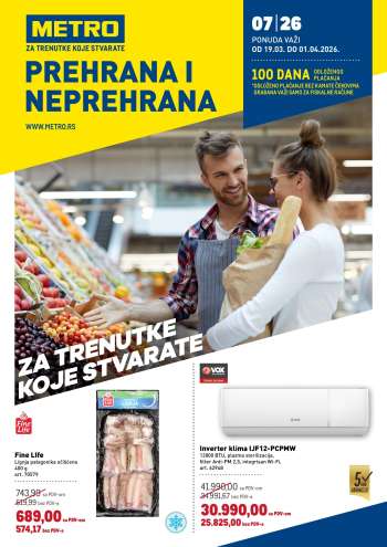 Metro katalog - 19.03.2026 - 01.04.2026.
