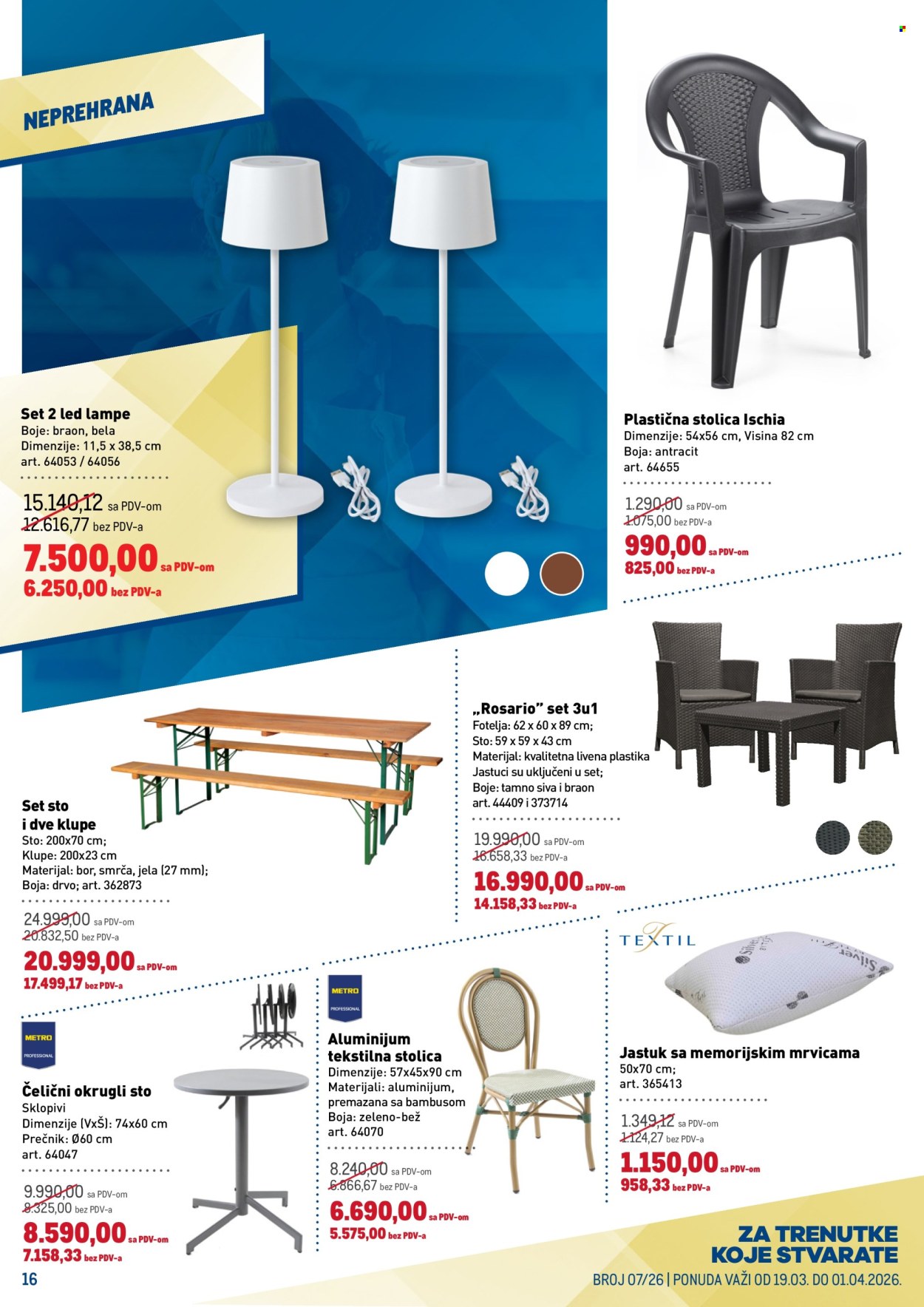 Metro katalog - 19.03.2026 - 01.04.2026. Stranica 16
