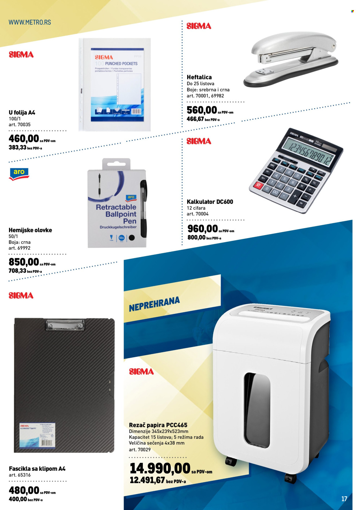 Metro katalog - 19.03.2026 - 01.04.2026. Stranica 17