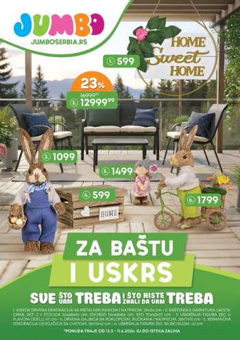 Jumbo katalog - 13.03.2026 - 11.04.2026.