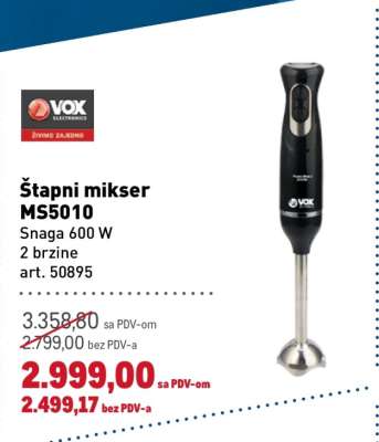 Štapni mikser MS5010