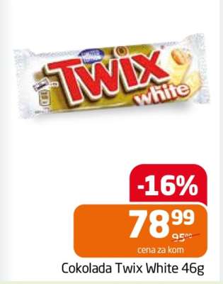 Cokolada Twix White 46g