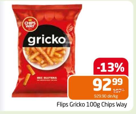Flips Gricko 100g Chips Way
