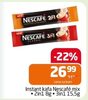 Instant kafa Nescafé mix
