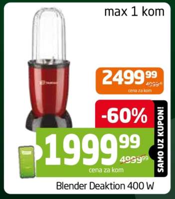 Blender Deaktion 400 W