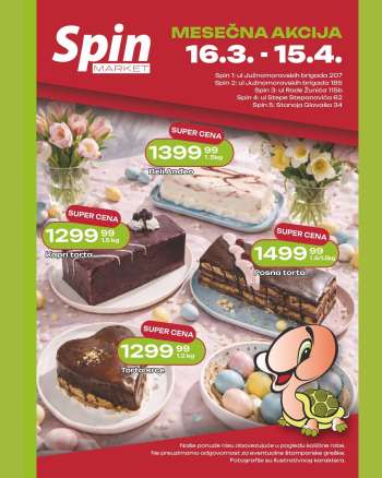 Spin Market katalog - 16.03.2026 - 15.04.2026.