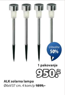 ALK SOLARNA LAMPA