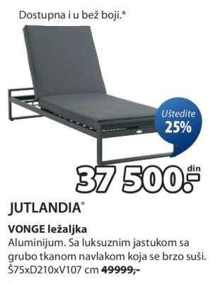 JUTLANDIA VONGE LEŽALJKA