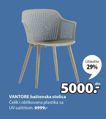 VANTORE baštenska stolica