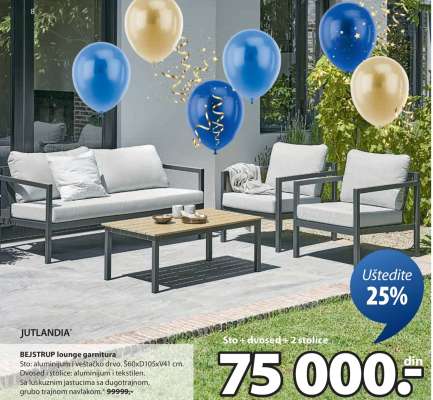 BEJSTRUP lounge garnitura