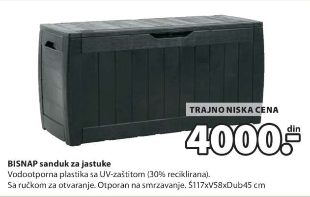 BISNAP SANDUK ZA JASTUKE