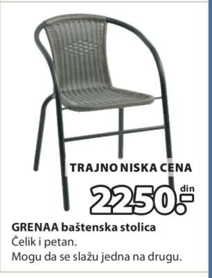 GRENAA baštenska stolica