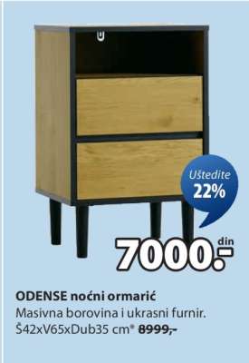 ODENSE noćni ormarić