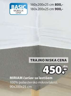 MIRIAM ČARŠAV SA LASTIŠEM