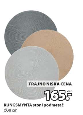 KUNGSMYNTA STONI PODMETAČ