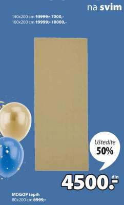 MOGOP tepih 80x200 cm