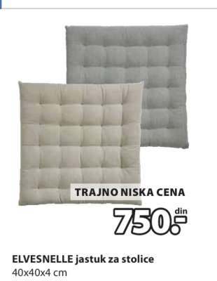 ELVESNELLE JASTUK ZA STOLICE