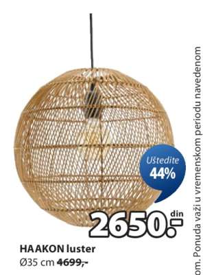 HAAKON luster