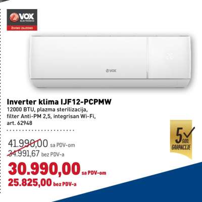 Inverter klima IJF12-PCPMW